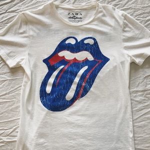 Zara The Rolling Stones T-shirt